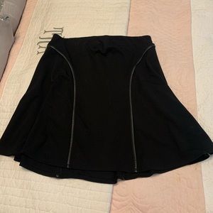 Women’s Skirt Leather Piping